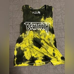 Beartooth band muscle tank ladies large
